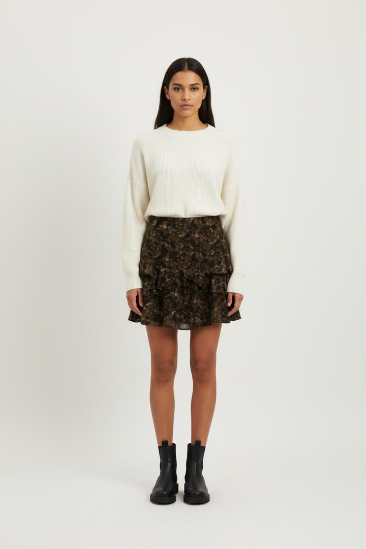 Jupe militaire verte - Taille S/36