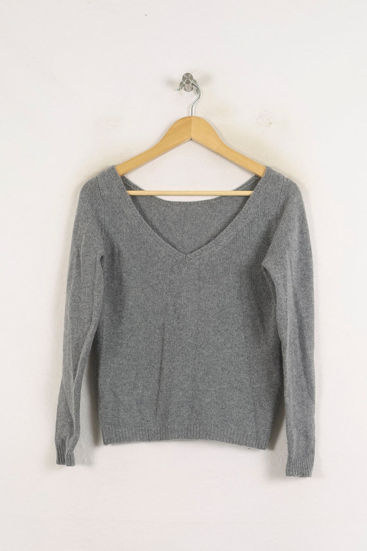 Pull Gris - Taille XS/34 de la marque ba&sh | PARAD31258 - Vendu par Paradigme - Image 4