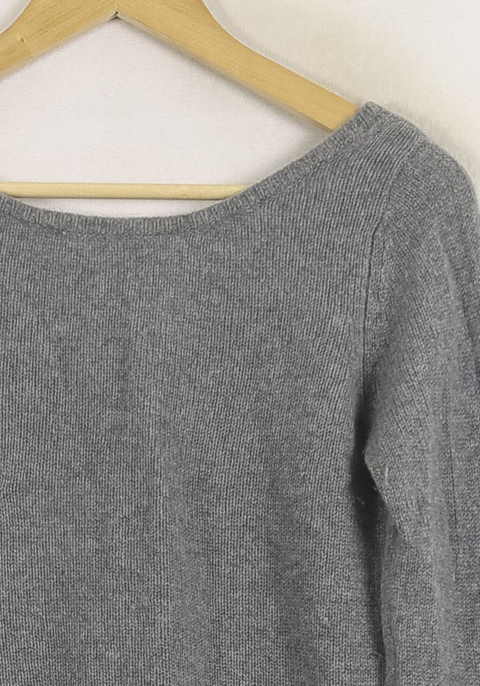 Pull Gris - Taille XS/34 de la marque ba&sh | PARAD31258 - Vendu par Paradigme - Image 3