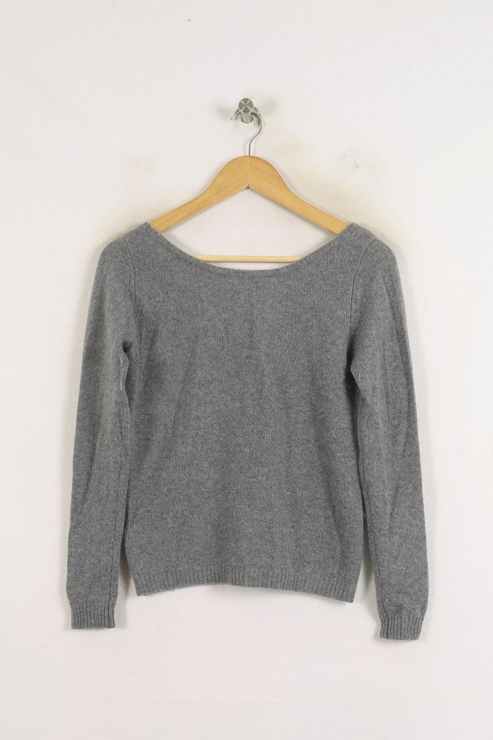 Pull Gris - Taille XS/34 de la marque ba&sh | PARAD31258 - Vendu par Paradigme - Image 2