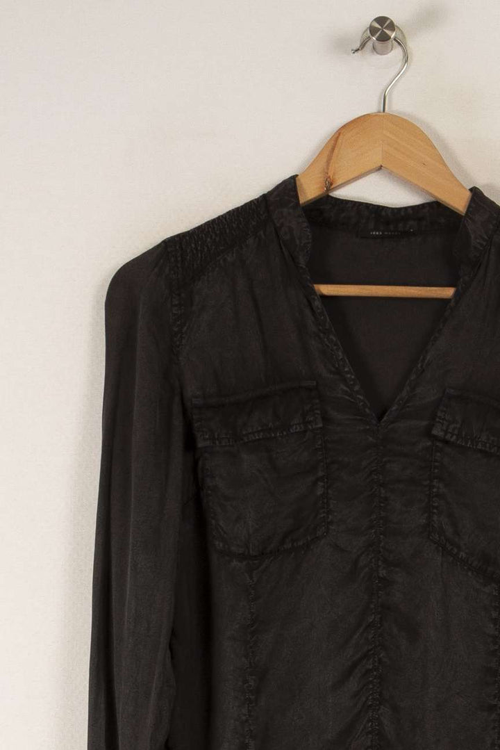 Chemise noire - Taille XS/34 de la marque IKKS | PARAD31264 - Vendu par Paradigme - Image 2