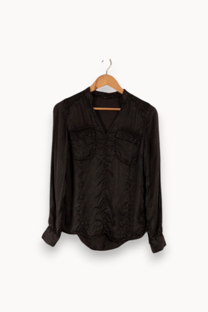 Chemise noire - Taille XS/34 de la marque IKKS | PARAD31264 - Vendu par Paradigme - Image 1