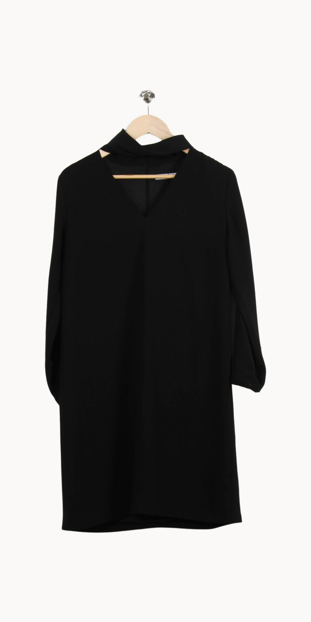 Robe Droite Noire - Taille XL/42 de la marque ZAPA | PARAD31279 - Vendu par Paradigme - Image 2