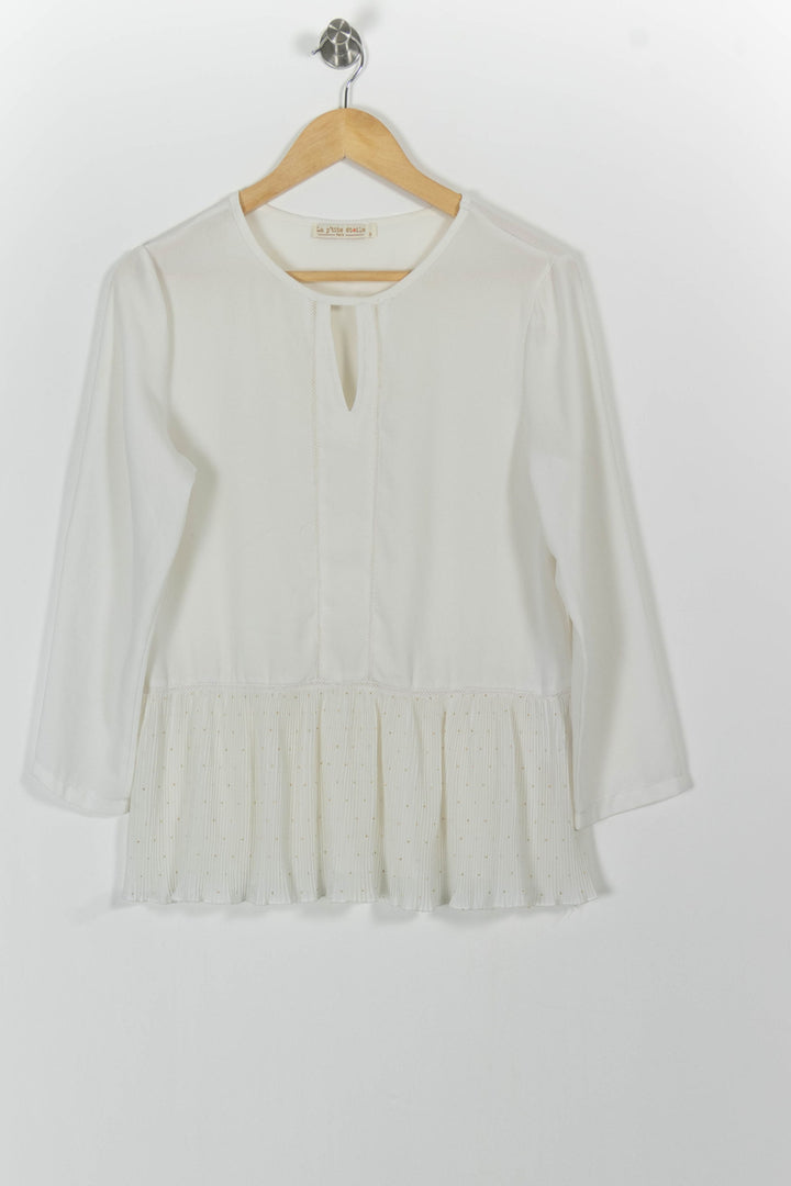 Blouse Blanche - Taille L/40 de la marque La Petite Etoile | PARAD31280 - Vendu par Paradigme - Image 2