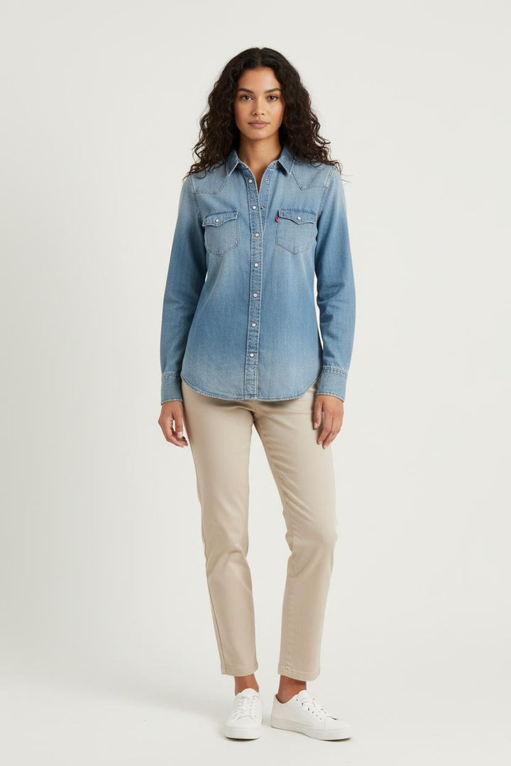 Chemise en Jean Bleue - Taille M/38 de la marque Levi's | PARAD31286 - Vendu par Paradigme - Image 1