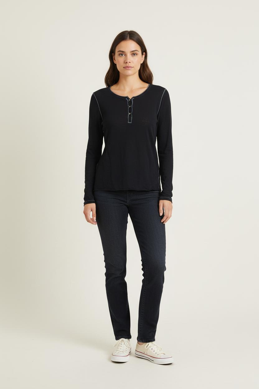 Henley Bleu - Taille M/38 de la marque Bérénice | PARAD31292 - Vendu par Paradigme - Image 1