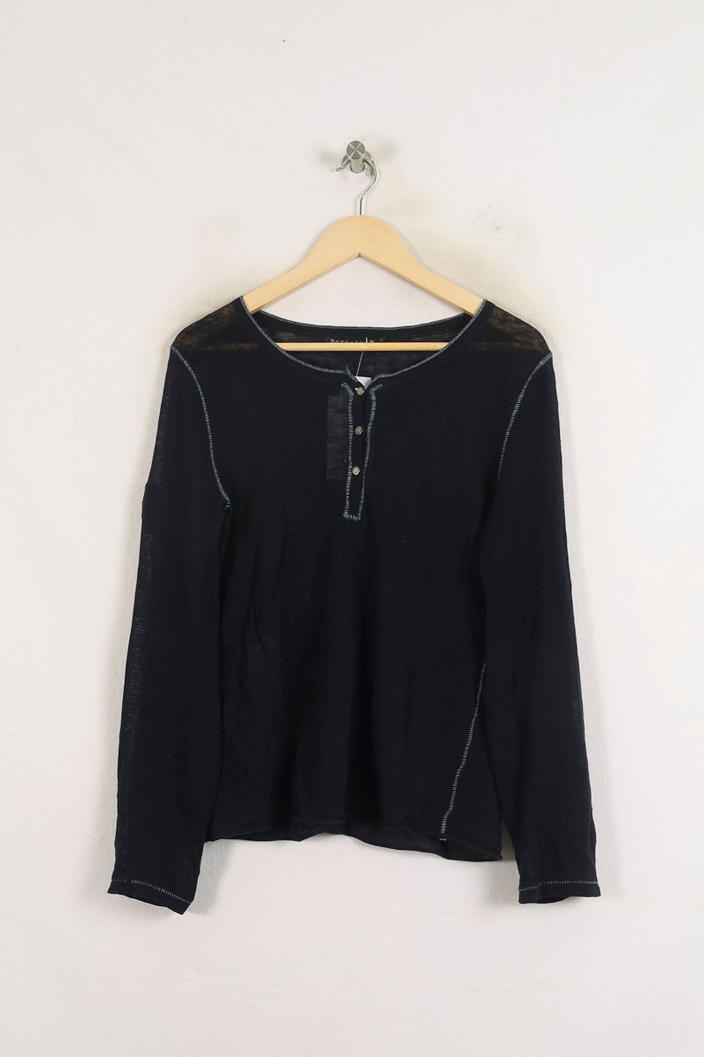 Henley Bleu - Taille M/38 de la marque Bérénice | PARAD31292 - Vendu par Paradigme - Image 2