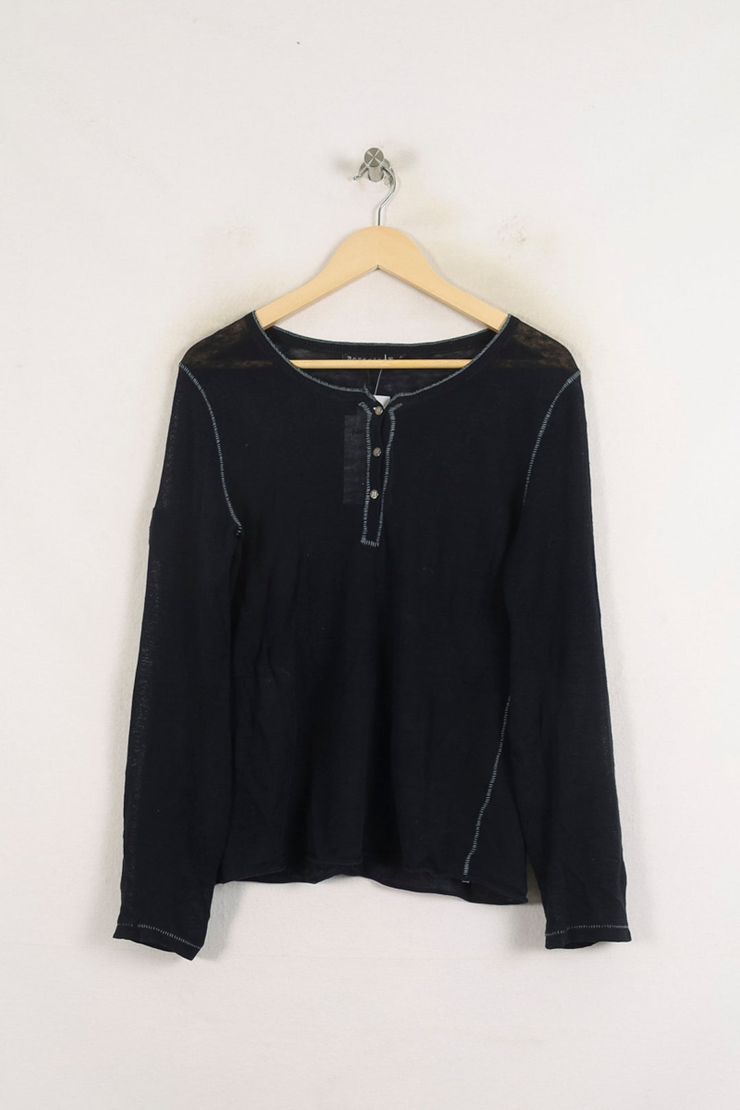Henley Bleu - Taille M/38 de la marque Bérénice | PARAD31292 - Vendu par Paradigme - Image 2