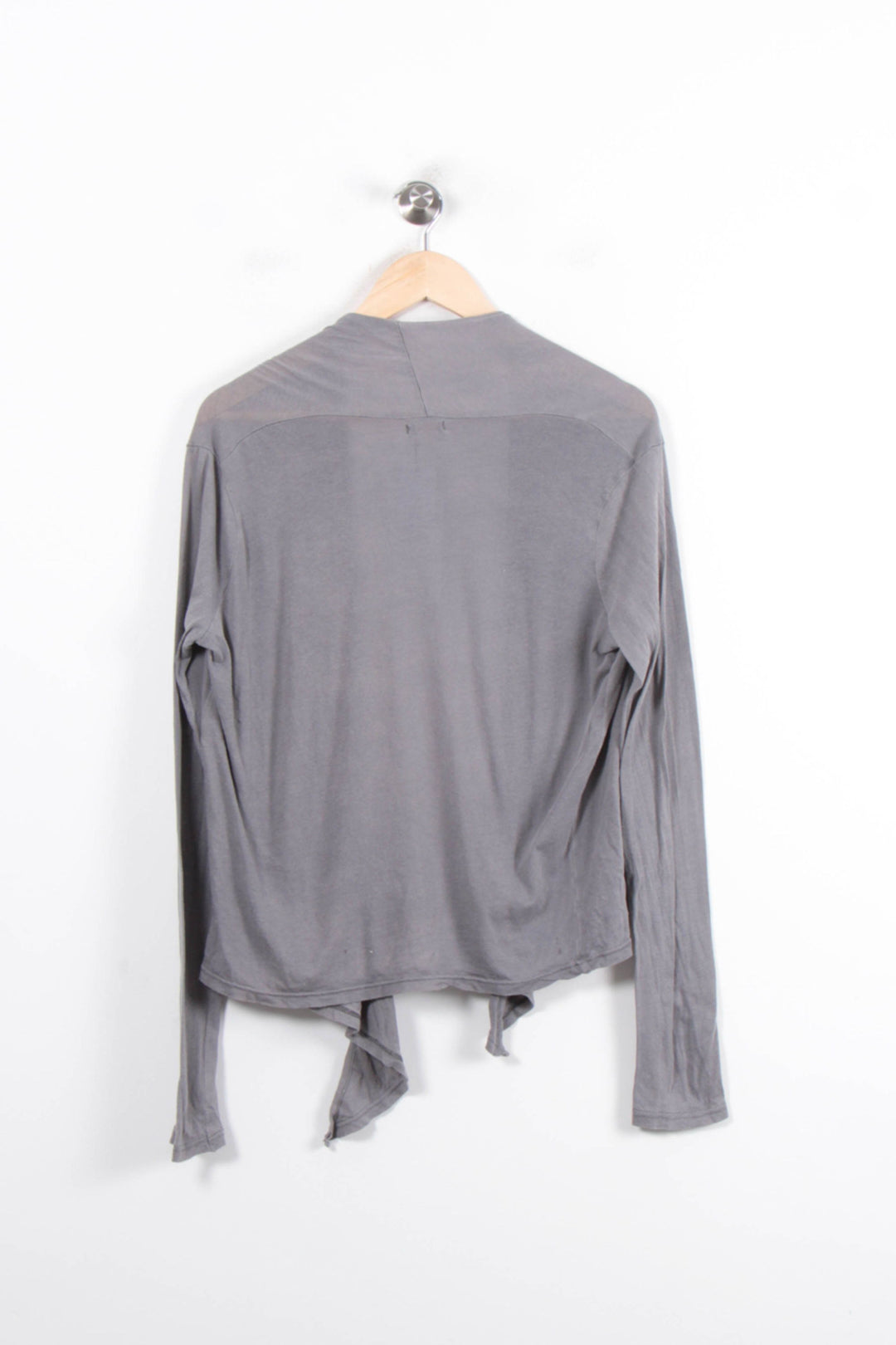 Cardigan Gris - Taille M/38 de la marque American Vintage | PARAD31303 - Vendu par Paradigme - Image 4