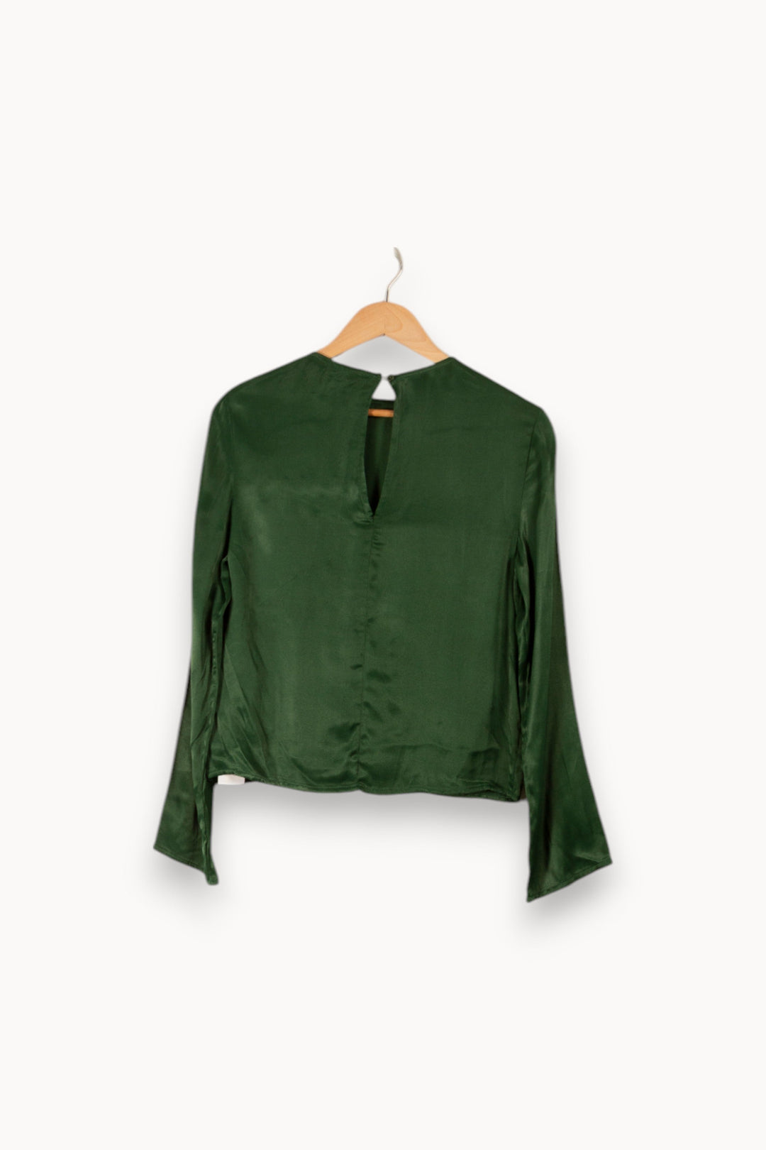 Blouse verte - Taille S/36 de la marque Bizance | PARAD31305 - Vendu par Paradigme - Image 3