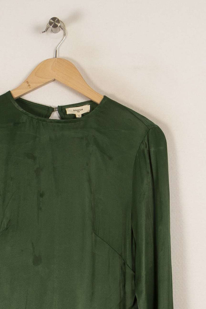 Blouse verte - Taille S/36 de la marque Bizance | PARAD31305 - Vendu par Paradigme - Image 2
