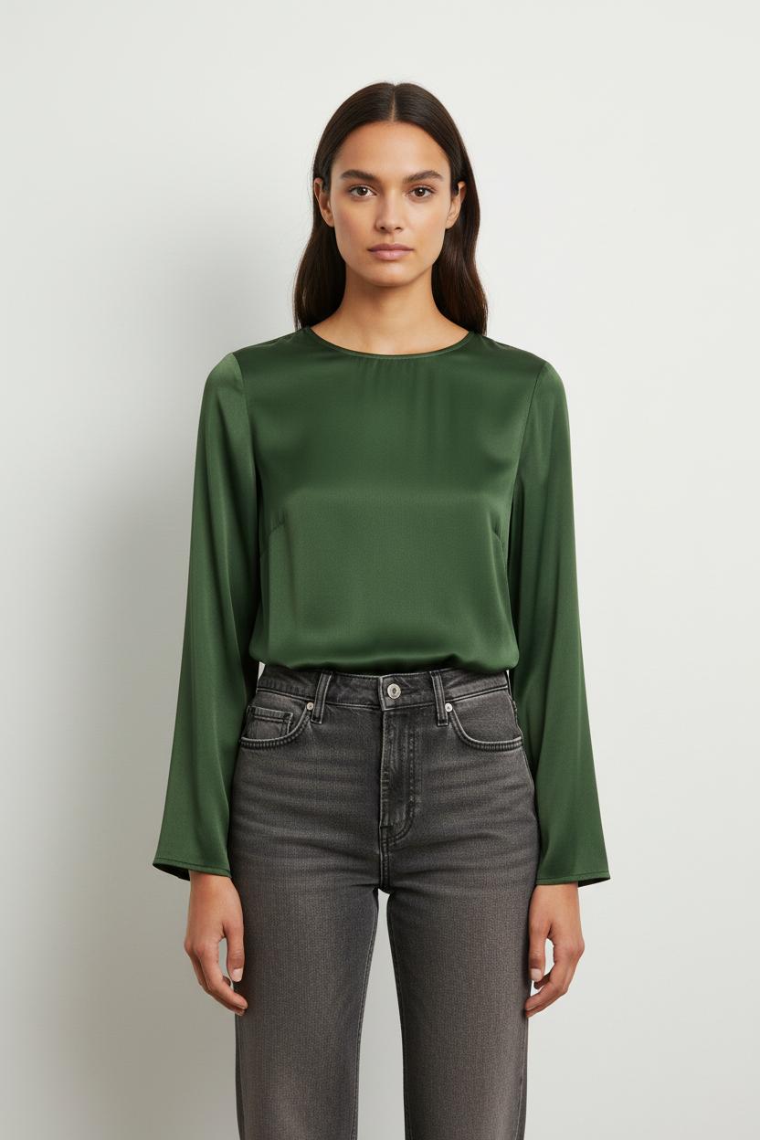 Blouse verte - Taille S/36