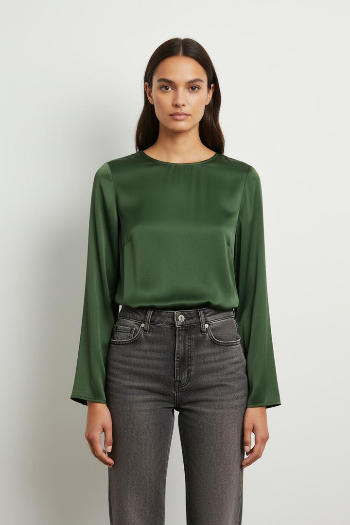 Blouse verte - Taille S/36