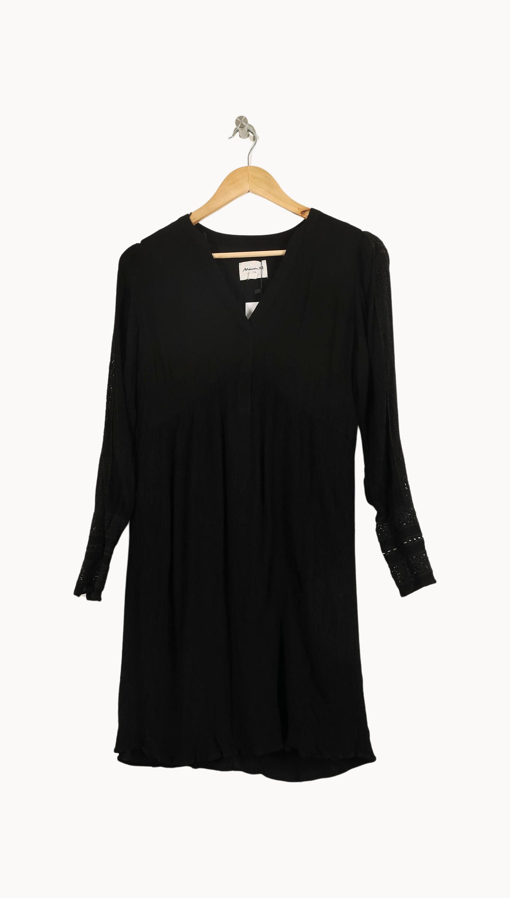 Robe Noire - Taille S/36 de la marque Maison 123 | PARAD31316 - Vendu par Paradigme - Image 2