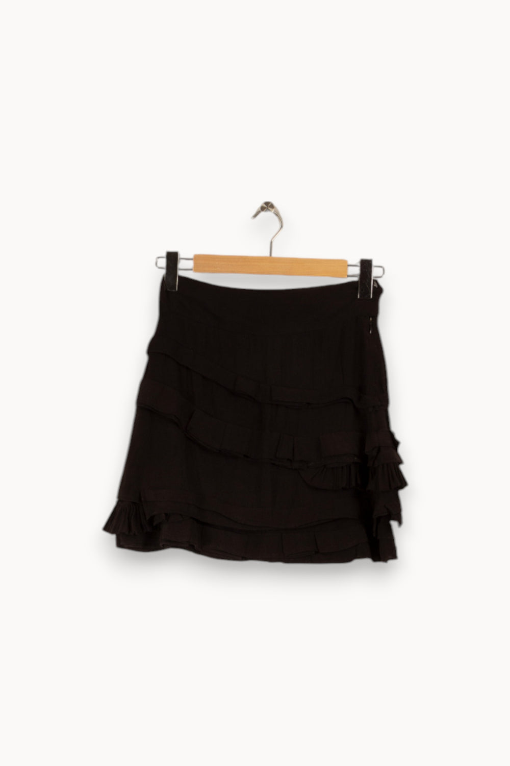 Jupe noire - Taille S/36 de la marque Sandro | PARAD31341 - Vendu par Paradigme - Image 3