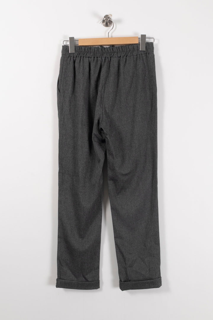 Pantalon Gris - Taille S/36 de la marque La Fée Maraboutée | PARAD31349 - Vendu par Paradigme - Image 4