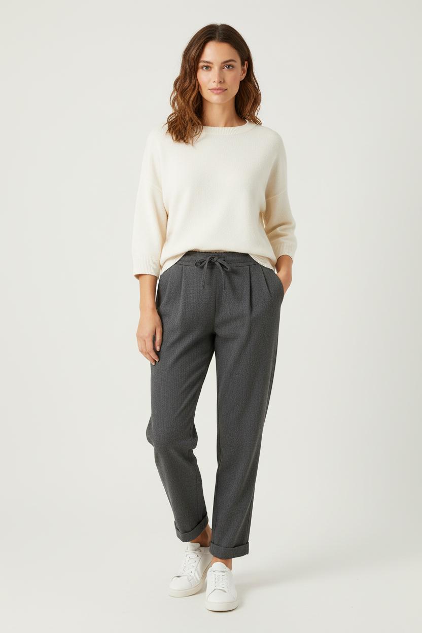 Pantalon Gris - Taille S/36 de la marque La Fée Maraboutée | PARAD31349 - Vendu par Paradigme - Image 1