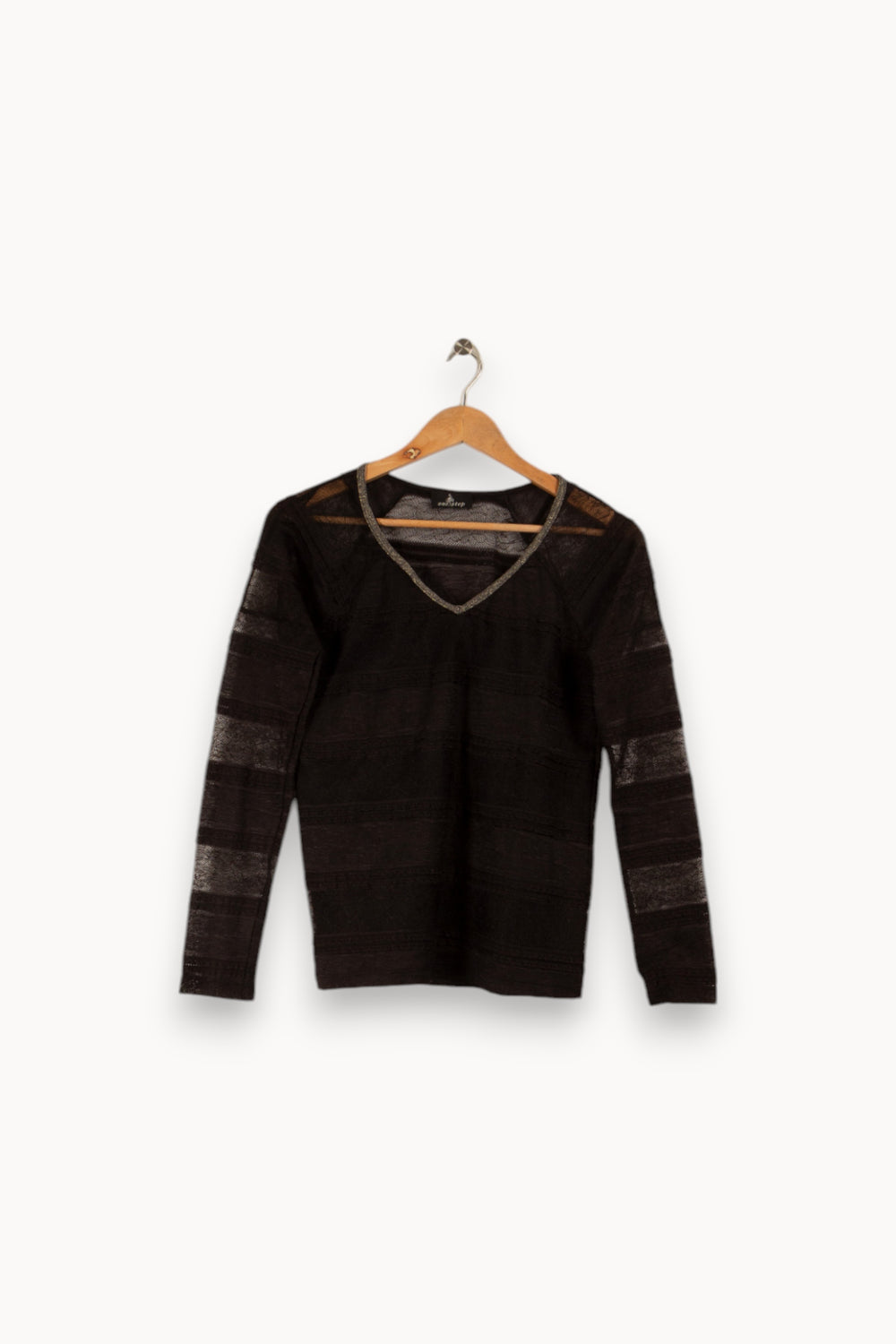 Blouse noire - Taille XS/34 de la marque One Step | PARAD31355 - Vendu par Paradigme - Image 3