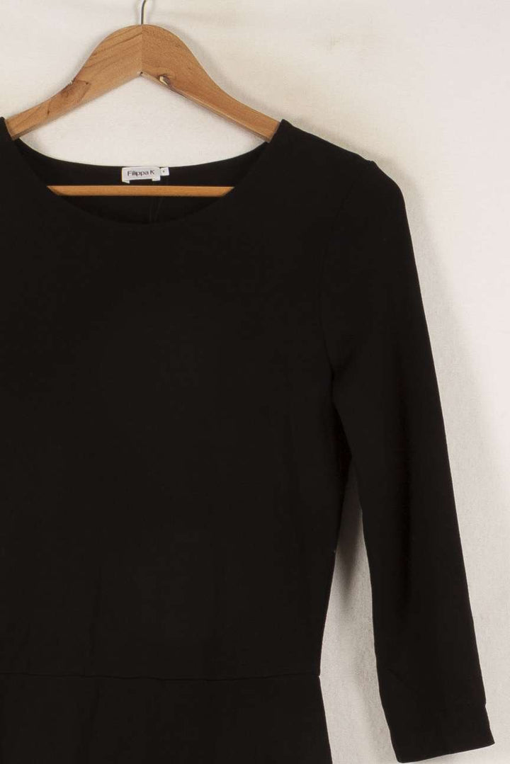 Robe Noire - Taille S/36 de la marque Filippa K | PARAD31363 - Vendu par Paradigme - Image 3