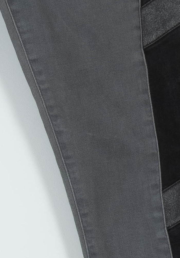 Jean Gris et Noir - Taille S/36 de la marque IKKS | PARAD31372 - Vendu par Paradigme - Image 3