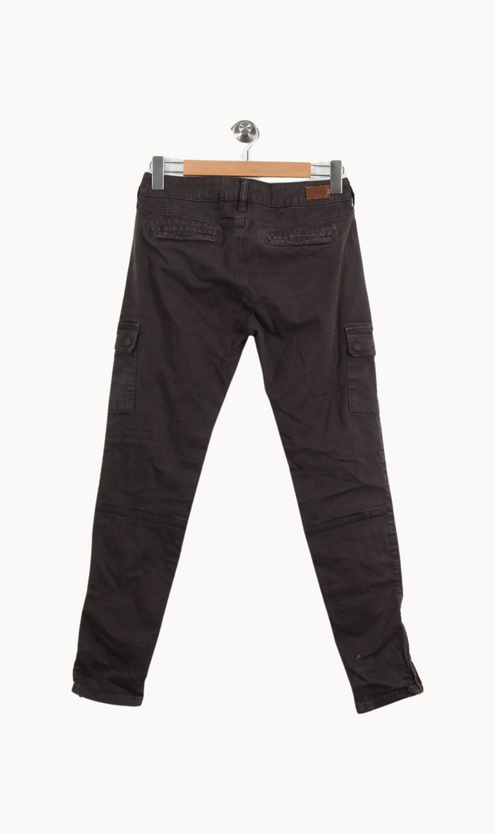Pantalon Cargo Gris - Taille L/40 de la marque ZAPA | PARAD31375 - Vendu par Paradigme - Image 4