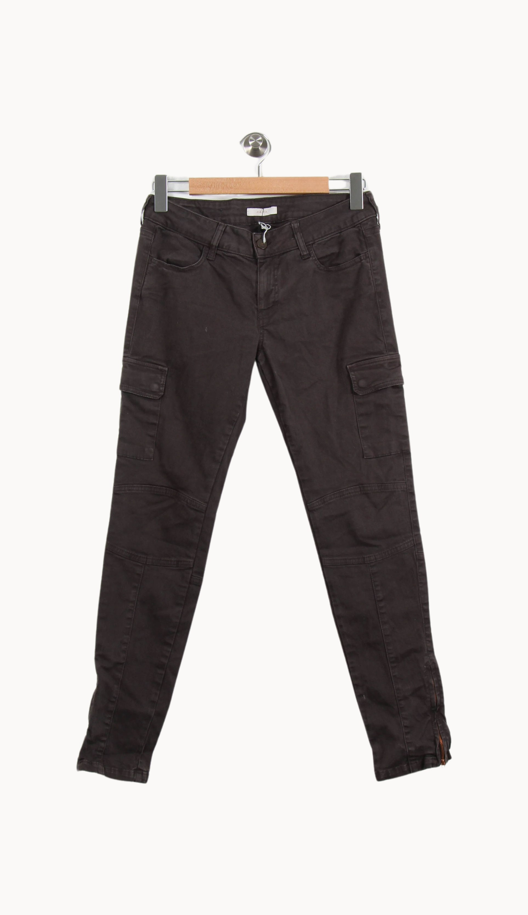 Pantalon Cargo Gris - Taille L/40 de la marque ZAPA | PARAD31375 - Vendu par Paradigme - Image 2