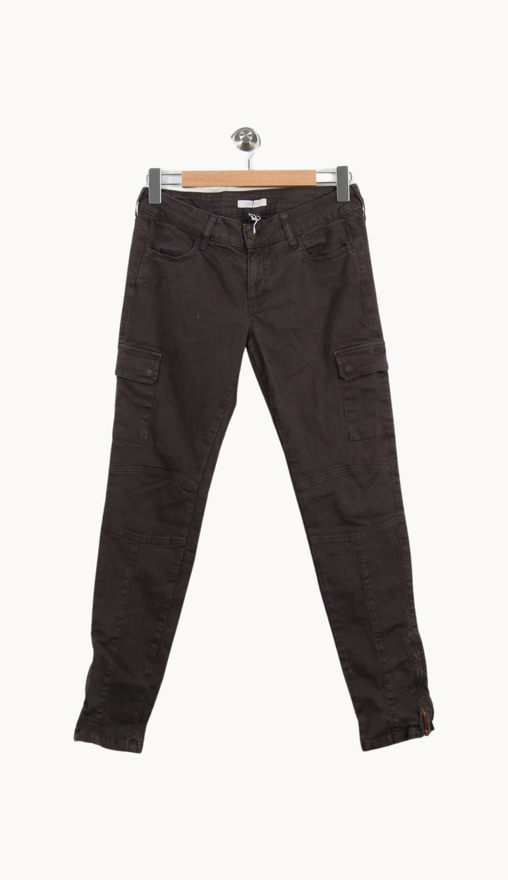 Pantalon Cargo Gris - Taille L/40 de la marque ZAPA | PARAD31375 - Vendu par Paradigme - Image 2