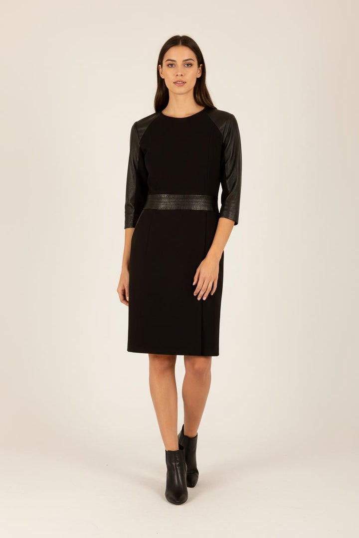 Robe Droite Noire - Taille S/36 de la marque The Kooples | PARAD31382 - Vendu par Paradigme - Image 1
