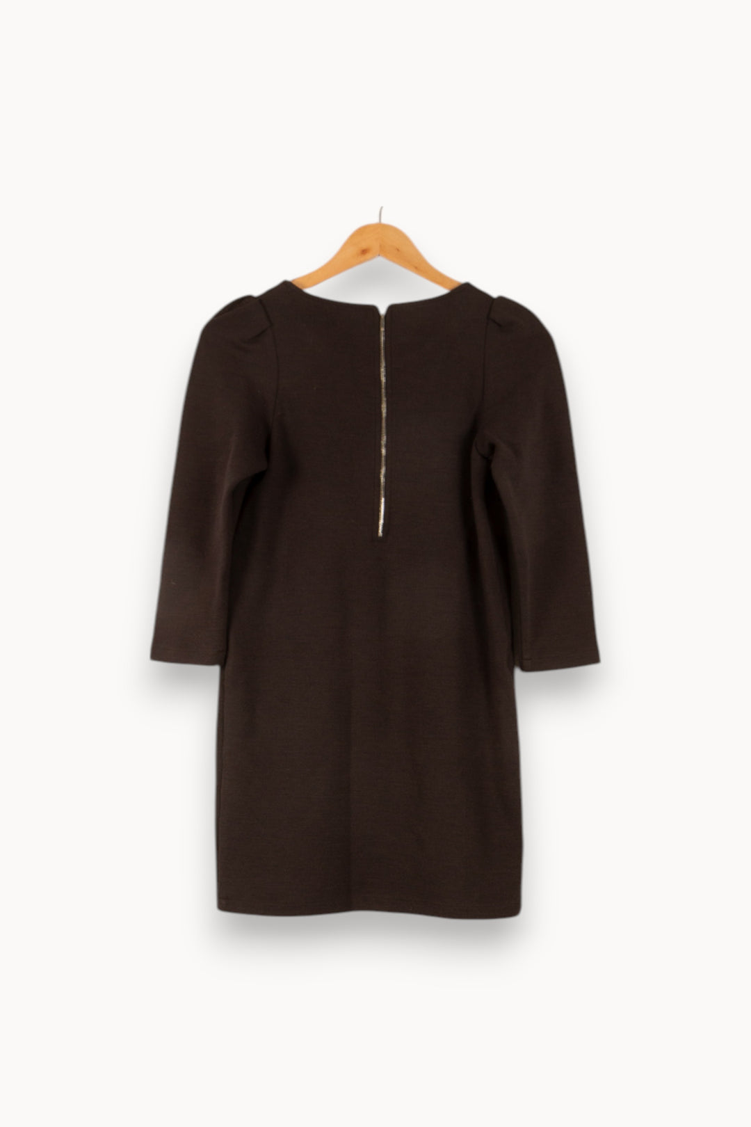 Robe Droite Marron - Taille S/36 de la marque Sessùn | PARAD31386 - Vendu par Paradigme - Image 4