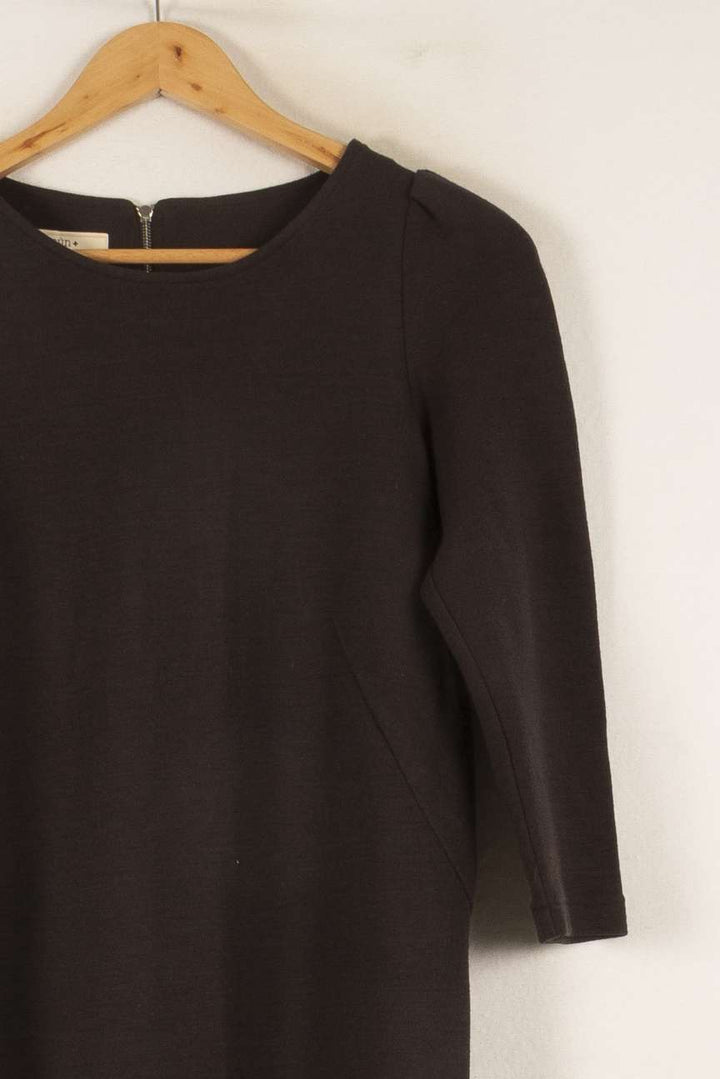 Robe Droite Marron - Taille S/36 de la marque Sessùn | PARAD31386 - Vendu par Paradigme - Image 3