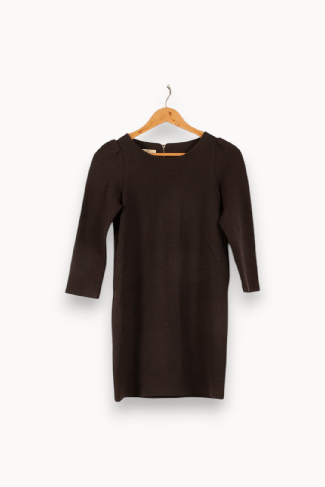Robe Droite Marron - Taille S/36 de la marque Sessùn | PARAD31386 - Vendu par Paradigme - Image 2