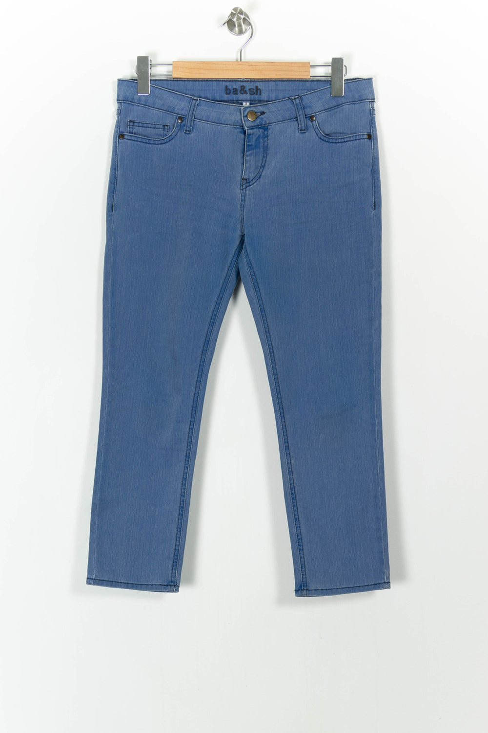 Jean Bleu - Taille L/40 de la marque ba&sh | PARAD31397 - Vendu par Paradigme - Image 2