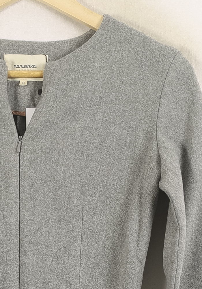 Combishort Grise - Taille S/36 de la marque Nanushka | PARAD31401 - Vendu par Paradigme - Image 3