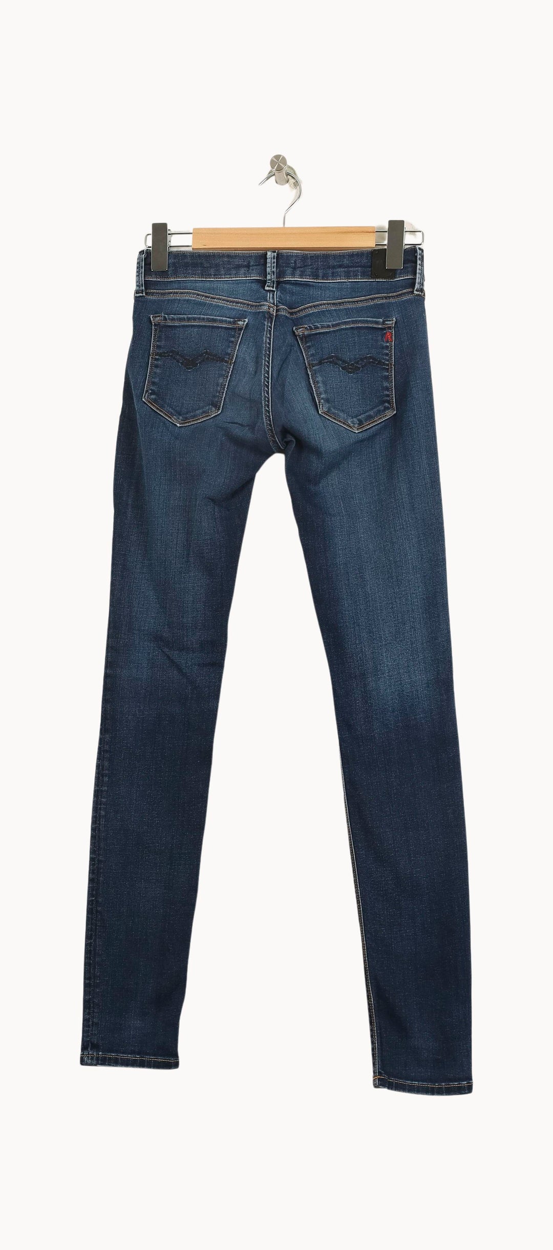 Jean Slim Bleu - Taille S/36 de la marque Replay | PARAD31407 - Vendu par Paradigme - Image 4