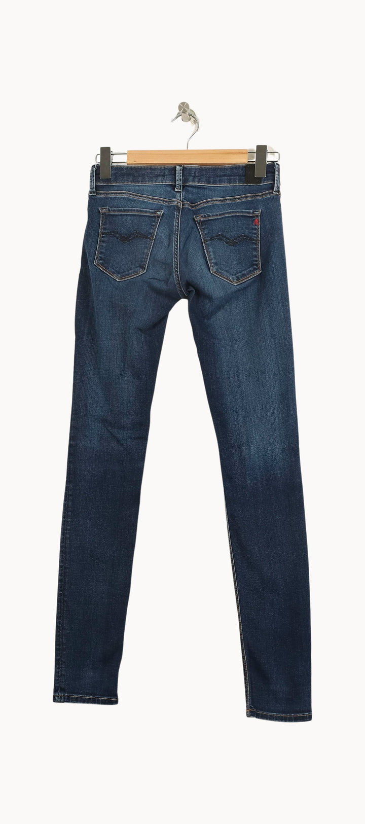 Jean Slim Bleu - Taille S/36 de la marque Replay | PARAD31407 - Vendu par Paradigme - Image 4