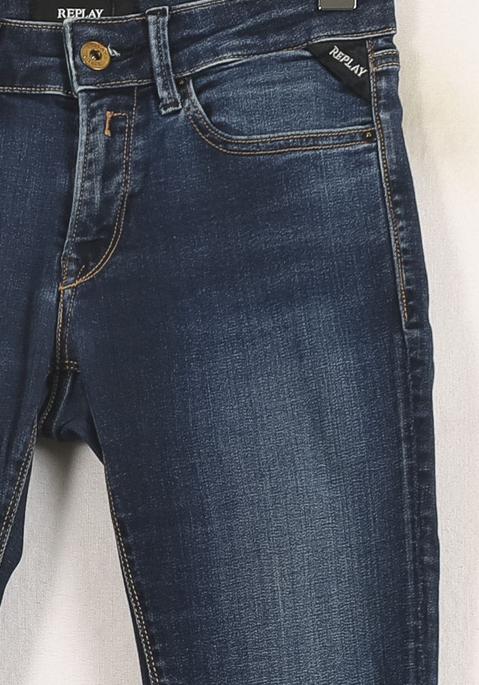 Jean Slim Bleu - Taille S/36 de la marque Replay | PARAD31407 - Vendu par Paradigme - Image 3
