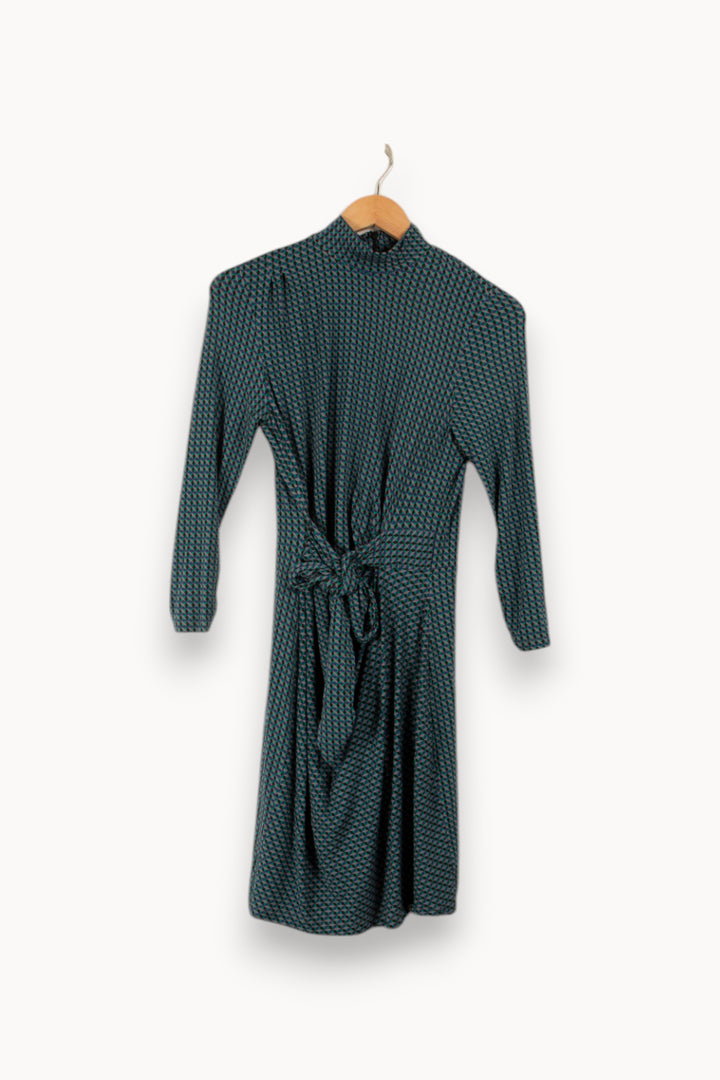 Robe bleue/verte à motifs - Taille M/38 de la marque IKKS | PARAD31416 - Vendu par Paradigme - Image 3