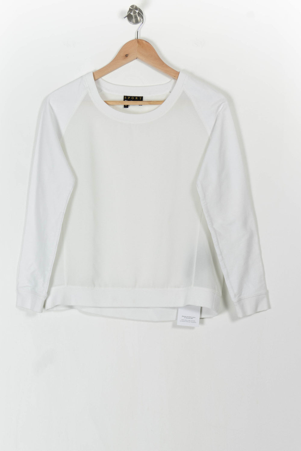 Sweatshirt Blanc - Taille M/38 de la marque The Kooples | PARAD31431 - Vendu par Paradigme - Image 2