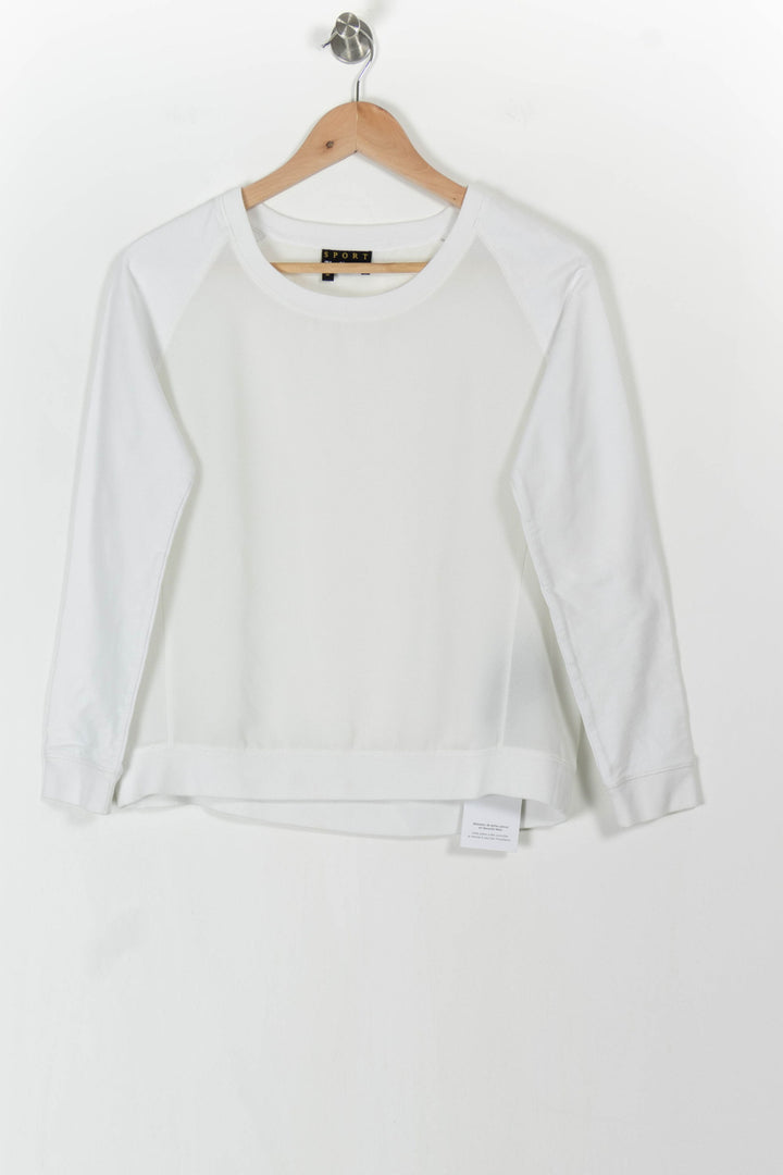 Sweatshirt Blanc - Taille M/38 de la marque The Kooples | PARAD31431 - Vendu par Paradigme - Image 2