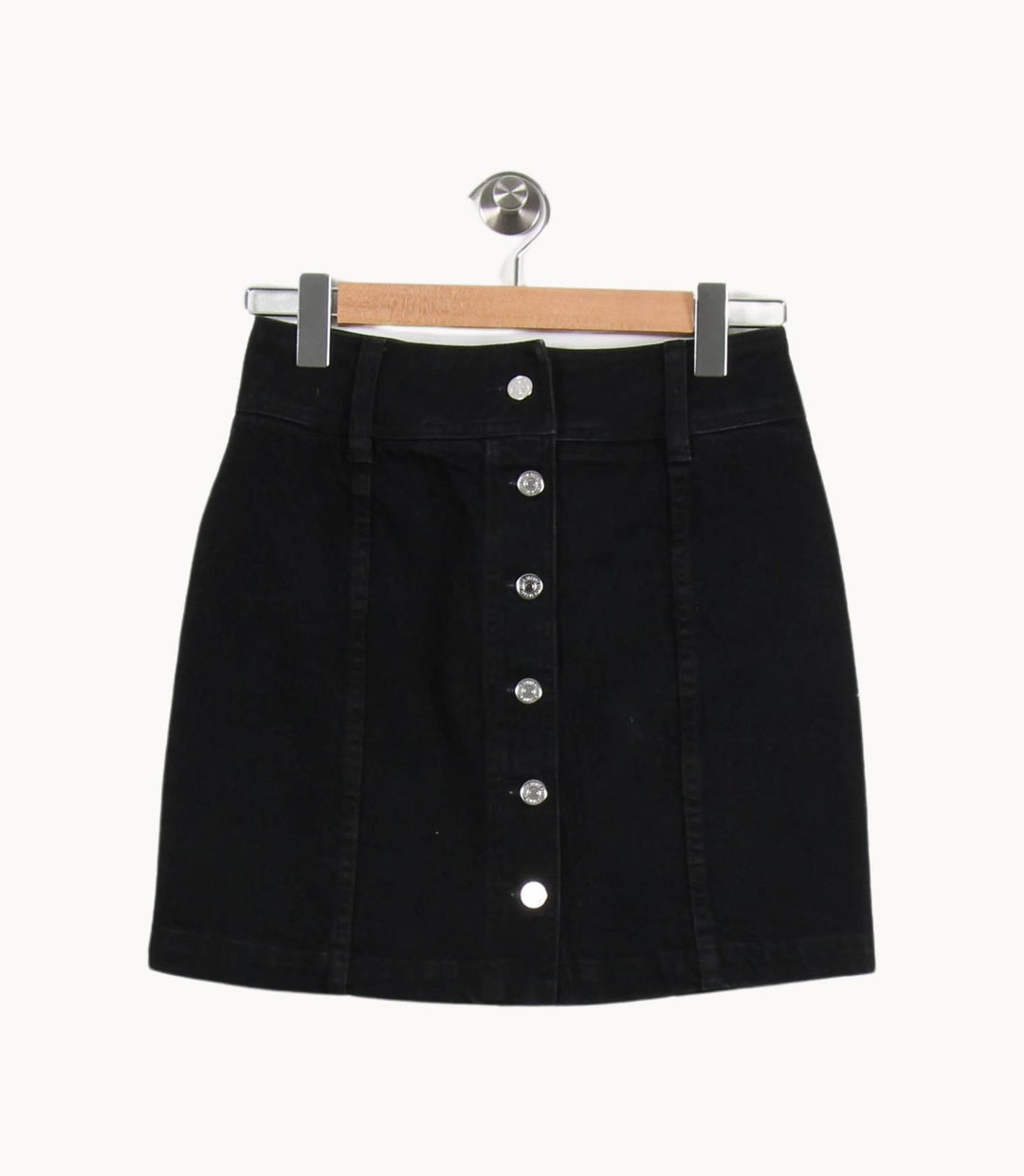 Jupe Courte Noire - Taille S/36 de la marque Sézane | PARAD31447 - Vendu par Paradigme - Image 2