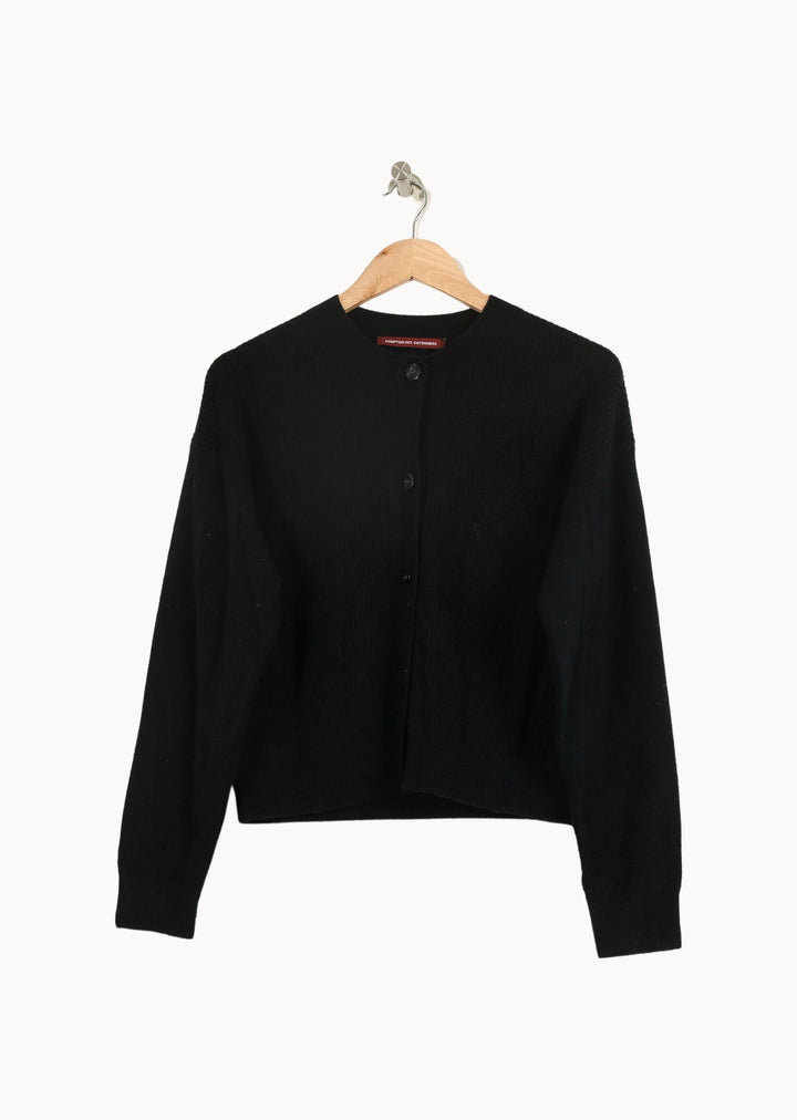Cardigan Noir - Taille S/36 de la marque Comptoir des Cotonniers | PARAD31462 - Vendu par Paradigme - Image 2