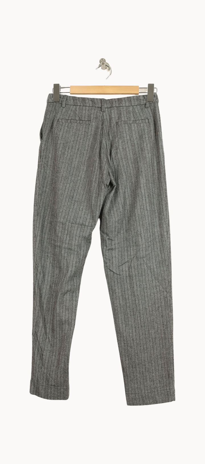 Pantalon Rayé Gris - Taille S/36 de la marque Sessùn | PARAD31466 - Vendu par Paradigme - Image 4
