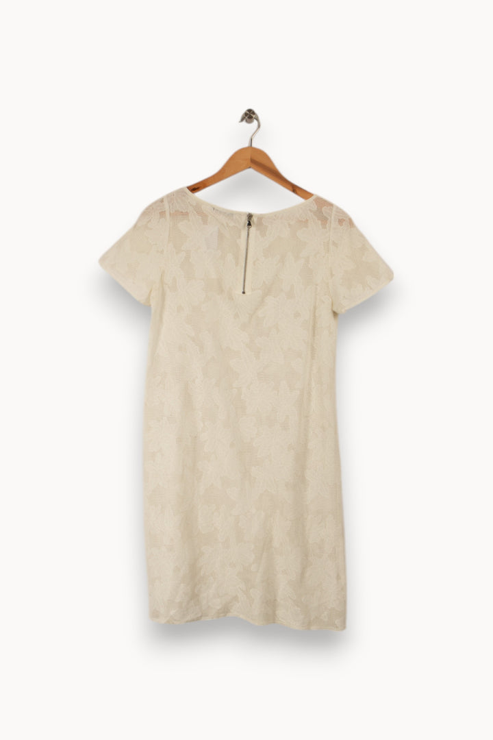 Robe blanche en dentelle - Taille S/36 de la marque ZAPA | PARAD31475 - Vendu par Paradigme - Image 3