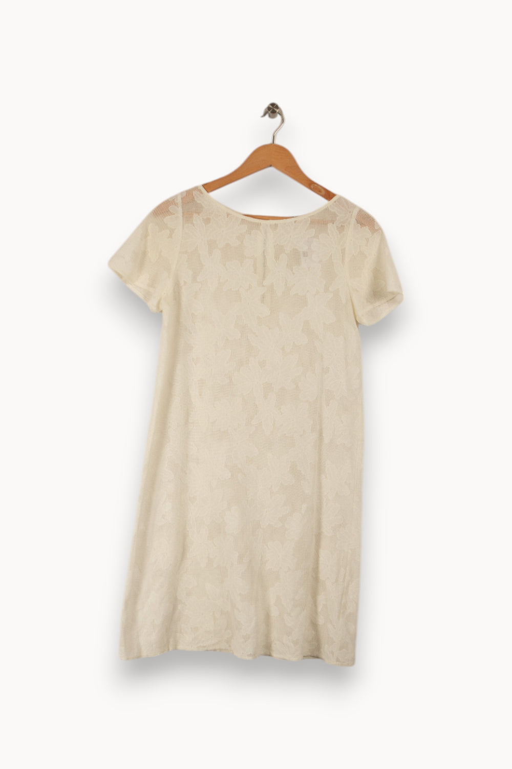 Robe blanche en dentelle - Taille S/36 de la marque ZAPA | PARAD31475 - Vendu par Paradigme - Image 1