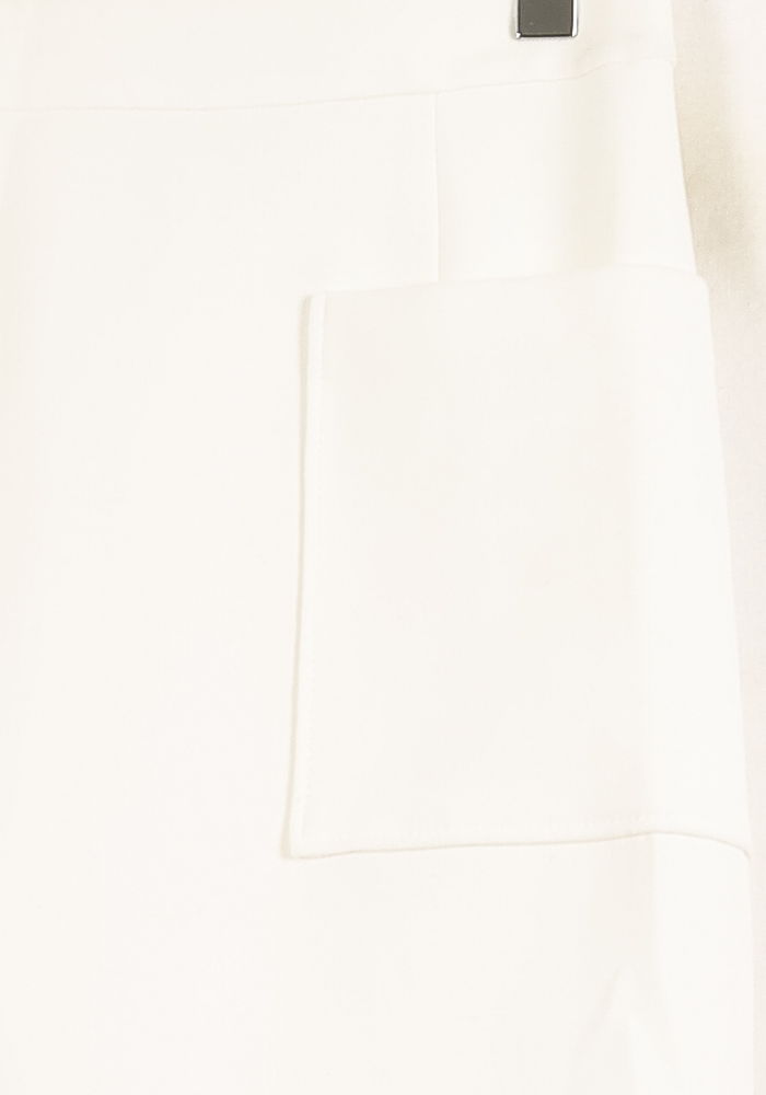 Jupe Courte Blanche - Taille L/40 de la marque Caroll | PARAD31496 - Vendu par Paradigme - Image 3