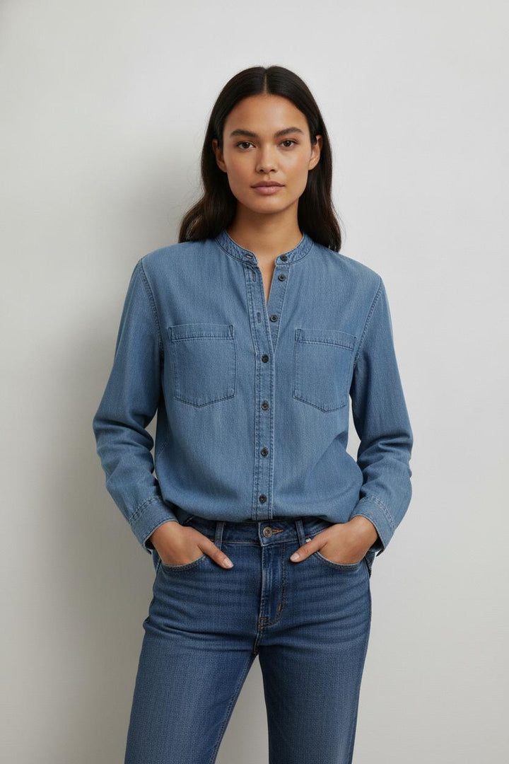 Chemise Bleue - Taille XS/34