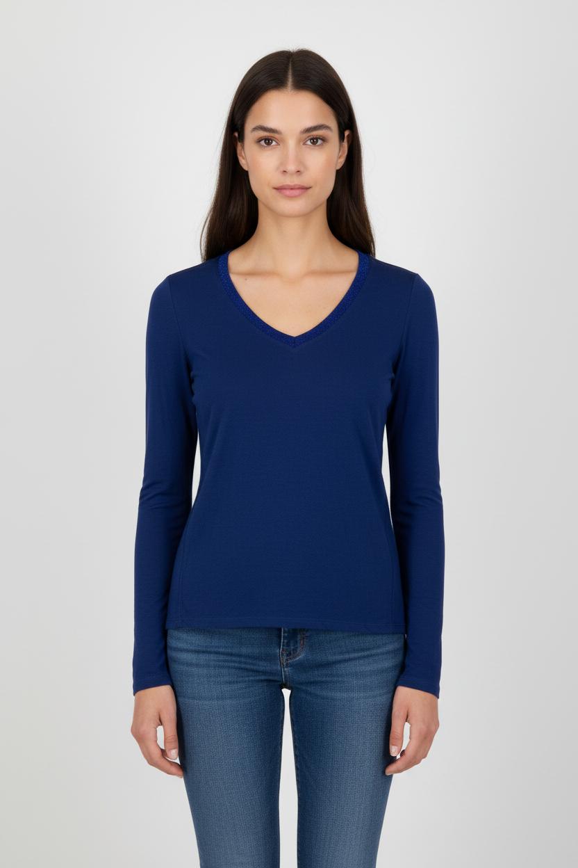 Blouse bleue - Taille XS/34