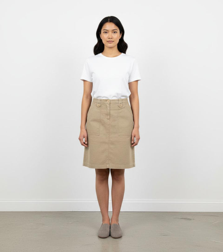 Jupe Beige - Taille L/40