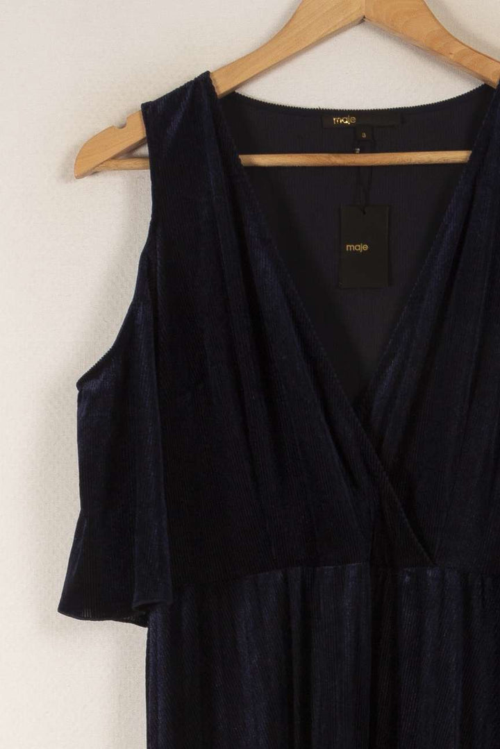 Robe Bleue - Taille L/40 de la marque Maje | PARAD31544 - Vendu par Paradigme - Image 2