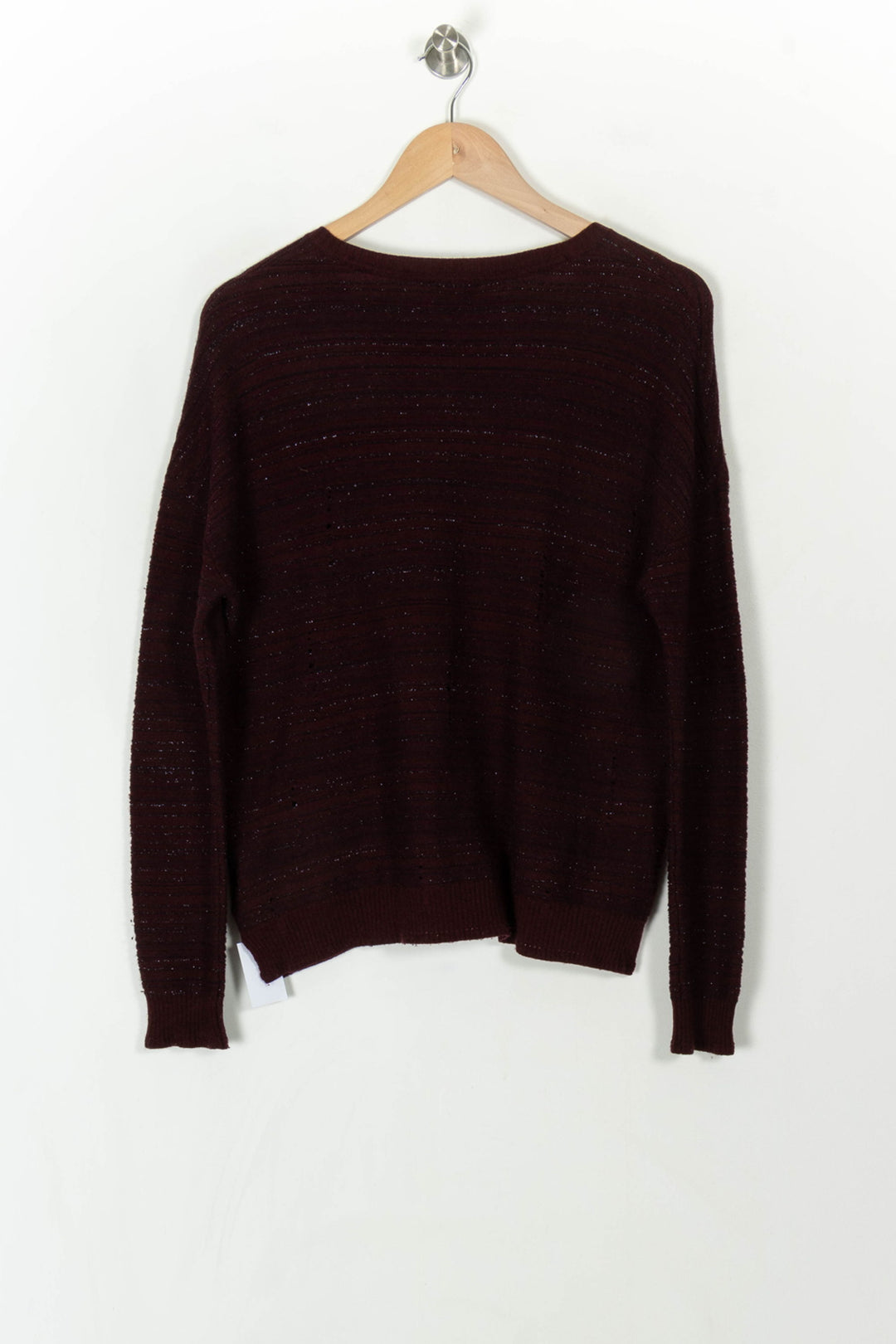 Cardigan Bordeaux - Taille S/36 de la marque Bérénice | PARAD31564 - Vendu par Paradigme - Image 5